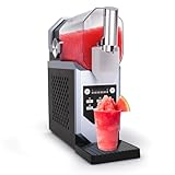 Plasaig Slush Eismaschine - 5 Programme,softeismaschine, UV-C Selbstreinigungsfunktion, für Milchshakes, Frozen Yogurt, Cocktails,Wein,Frappés, kein Eis erforderlich, fasst 2 L