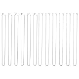 12 Stücke Silber Überzogene Link Kabel Kette Halsketten und Twisted Kreuz Halskette (20 Zoll)