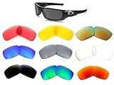Galaxy Ersatzgläser für Oakley Kurbelwelle Multi Selection Polarisiert 100% UVAB, ___ 9 Color Pairs