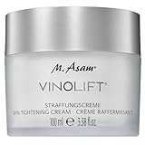 M. Asam VINOLIFT Straffungscreme (100ml) – Straffende Creme für trockene Haut, reduziert Linien & Falten, pflegende Gesichtscreme mit Traubenstammzellen, verkapseltem OPC, Resveratrol & Vitamin E