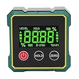 Fabater Kompaktes, Leichtes Digitales Nivelliergerät mit Wiederaufladbarem Akku und Magnetischer Basis. Messwerkzeug für Ingenieure