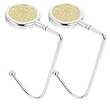 OATIPHO 2st Tasche Tischhaken Taschenhaken Für Den Schreibtisch Haken Zum Aufhängen An Der Wand Headset-ständer Für Den Schreibtisch Handtasche Haken Kleine Tragetasche Laptoptasche Golden