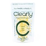 Clearly - Algen-Omega-3 - Herz, Gehirn & Augen - 60 Kapseln - 250 mg DHA - 125 mg EPA
