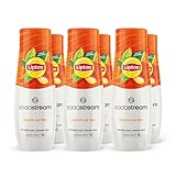 SodaStream Sirup Lipton Ice Tea Pfirsich - 1x Flasche ergibt 9 Liter Fertiggetränk, Sekundenschnell zubereitet und immer frisch, 440 ml