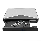 Externes CD/DVD Laufwerk, USB 3.0 CD/DVD Drive Burner Tragbares Desktop Notebook DVD/CD Brenner und -Lesegerät Kompatibel mit WindowsXP/2003/2000/Vista/7/8.1/10/Linux/ios-System