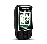 CANMORE HG200 Golf-GPS-Handgerät – Vollfarbdisplay mit über 41.000 wichtigen Golfplatzdaten und Scorekarte, kostenlose Golfplätze weltweit, Schwarz