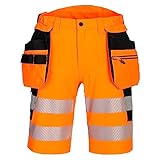 PORTWEST Short Holster Hi-Vis DX4 Orange/Noir L - FR(46) - UK(36) - Vêtements de travail