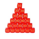 Zxfdsfdbnm 50 Stück Schadensindikatoren Würfel Rollenspiel Würfel Spiel Scoring Schadenszähler 6-seitige Würfel Für Tischspielspieler