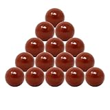 Steinschleuder Munition [500/1000/3000 Stück] | Tonkugeln Biologisch Abbaubar | 8/10 / 12 mm Schleudermunition | Zwille Munition | Slingshot Clay Balls Kugeln (200, 10mm)