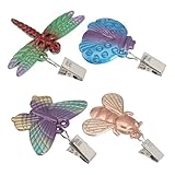 Alipis Tischdeckenklammern mit Tiermotiv Windfeste Tischklammern für Garten Picknicktische Praktische Tischdeckenhalter Einfache Montage für Zuhause und Veranstaltungen