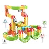 Weihnachts Eisenbahn Set - Große Magnetische Bauspielzeuge - Schienen Würfel Spielzeug - für Mädchen Weihnachten Geburtstag Feiertag Kinder Klassenzimmer Vorschule Zuhause Innenbereich