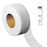 MIPIACE Saumband zum Aufbügeln Waschfest 640×4cm Bügelband zum kürzen Bügelkleber für Textilien Hemming Tape für Kleidung Vorhänge Jeans Saum Hosen Kleider, ohne Nähen (64m Länge, 40mm Breite)
