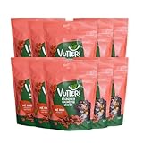 VUTTER Snack Wie Rind, 10x110 g: Hundeleckerli Vegan. Pflanzliche Leckerlis - Belohnung für Hunde. Leckerli ohne tierische Proteine. Glutenfrei auf Reismehlbasis – Snacks ohne Zucker & Farbstoffe