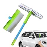 Schaber Für Fensterreinigung,Werkzeug Aus Silikon Für Die Spiegelreinigung - Abzieher Für Fenster Im Haus | Für Zuhause Haushalt Badezimmer Küche Türen Böden Wand Windschutzscheibe