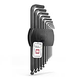 INBUS® 74711 Winkelschraubendreher Set 11tlg, 1.27 – 8mm, mit Kugelkopf — Made in Germany