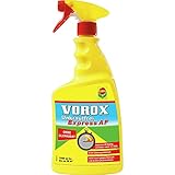 VOROX Unkrautfrei Express AF - Anwendungsfertiger Unkrautvernichter - Bekämpfung von mehr als 50 Unkräutern an Zierpflanzen, Obst und Gemüse - 1L Sprühflasche