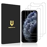 UNBREAKcable Schutzfolie für iPhone 11 Pro/iPhone XS/iPhone X [3 Stück] - Panzer Schutz Glas mit Schablone (5,8”), Panzerfolie 9H 2.5D Double Defense, Kratzfest, Anti-Fingerprint und blasenfrei