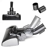 Maxorado Kombidüse Flex - 32mm 35mm Universal Staubsaugerdüse Staubsauger Bodendüse für Teppich und Hartboden zb kompatibel mit AEG Electrolux Bosch Siemens Dirt Devil BSH Einhell Makita Kärcher