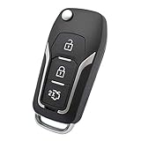 KIKAPA Auto Fern SchlüSsel Shell Fern SchlüSsel Abdeckung für Focus Fiesta Mondeo C-Max