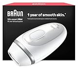 Braun IPL Silk·expert Mini – IPL Geräte Haarentfernung für Frauen, Dauerhafte und Schmerzfreie Haarentfernung – Kompakte Größe für unterwegs – Einfach, sicher und effizient – PL1100, Weiß, Silber
