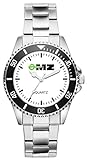 Geschenk für MZ IFA Motorrad Biker Fans Fahrer Kiesenberg Uhr 1226