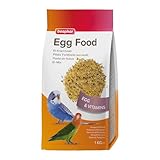 Beaphar - Ei-Mix für Sittiche und Papageien - Stärkendes Eifutter - Zur Aufzucht, Brut und Mauser Geeignet - 1 kg