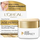 L'Oréal Paris Tagespflege für Frauen: für mehr Straffheit & weniger Hautabsackung mit KollagenAge Perfect Pro-Kollagen1x 50ml