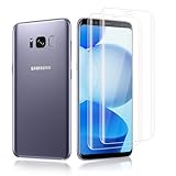 TPLTECH 2 Stück für Panzerglas für Samsung Galaxy S8 Schutzfolie, 9H Blasenfrei Schutzglas Folie für Samsung S8 Panzer Schutz Glas, HD Fingerabdruck Displayschutzfolie für S8