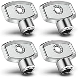 VARIOSAN Heizkörper Entlüftungsschlüssel 13965, 4 Stück, 5 mm, universal für jede Heizung