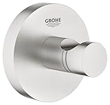 Grohe Essentials Bademantelhaken, supersteel, 1 Stück, 40364DC1 Chrom