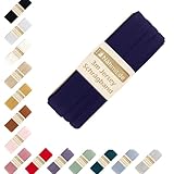 Nähmit - Jersey Schrägband - elastisches vorgefalztes Einfassband 3 Meter x 20mm