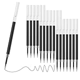 20 LVZONGXIN Gelschreiber Minen, Farbe Schwarz, [0.5mm], Kompatibel mit Pilot G2, Geeignet für die meisten Einziehbare Rollkugel Gelschreiber[Schwarz]