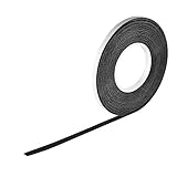 S&S-Shop Kompriband 10,0 m lang, 10/3 Anthrazit, selbstklebend, expandiert von 3 auf 12 mm, Rollenbreite 10 mm, aus Acryl 300, geeignet als Türdämmung, Fensterdichtung, Quellband, Dichtungsband
