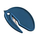 FRANZ MENSCH 10 Stück Hygostar Sicherheitsmesser Small Einweg | detektierbar, blau, L: 8cm