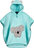 Morgenstern Kinder Badeponcho I Baby I Mädchen I Jungen I Frottee I Kapuzen Badeponcho I 100 % Baumwolle I Koala