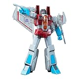 YOLOPARK Transformers G1 Starscream mit verbesserter Bewaffnung, 7,48 Zoll hoch beweglich Sammelfigur Transformers Action Figur für Alter 15 und oben, keine Umwandlung Starscream Transformer Spielzeug