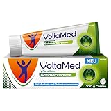 VoltaMed pflanzliche Schmerzcreme, aus der Voltaren Familie, bei Muskel- und Gelenkschmerzen, Rückenschmerzen, Nackenschmerzen, wirkt schmerzlindernd, entzündungshemmend, durchblutungsfördernd, 100 g
