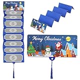 Weihnachts-Geld- Oder Geschenkkartenhalter Weihnachts-Geldhalter, Partygastgeschenk Festliche Faltkarten Mit Quaste - Für Kinder Party Feiertag Festival Feier Zuh