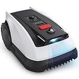 ECOVACS Goat O500 Panorama Mähroboter ohne Begrenzungskabel, 500 m², Auto-Kartierung Rasenmähroboter, Setup-frei, LiDAR-unterstützte visuelle Navigation, passiert 0,7m Engstellen, Logischer Schneiden