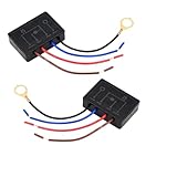 Fllyvly Touchdimmer Modul MTD-EH1503, LED-kompatibel, 20-100 Watt für herkömmliche Lampen, 3-25 Watt für LED Leuchten, für Sensorlampen, elektrische schalter & dimmer Abmessungen 49x34x15mm (2)