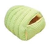 Niedliches Hunde-Nest Bed, tragbar, Haustierbett, Schlafsack, Thickened Plaid Pet Bed, Cute Cave Bed, tragbar, Haustier Warm Bag, Waschbare Katze, Schlafzubehör für Sofa, Bett, Fleisch und Boden