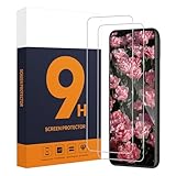 Carantee Hartglas für Google Pixel 8, Abdeckung 2,5D Pixel 8, Härtegrad 9H, blasenfest, berührungsempfindlich, High Definition Pixel 8, 2 Stück