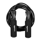 Amazon Basics Standard-Springseil, Schwarz