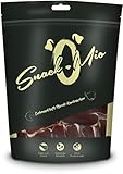 SnackOMio - Premium Kausnack für Hunde - Schmackhafte Pferde Kauknochen, 120g, (1 x 0,12kg)