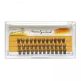 predolo 3x Einzelcluster Falschwimpern, Wispy Graft Wimpern Wimpernverlängerungsbündel/Wiederverwendbare Make Up Künstliche, Weiche, Segmentierte Falsche