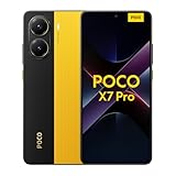 Xiaomi Poco X7 Pro Smartphone, 8+256GB, Gelb, 50MP Hauptkamera mit OIS, 6000mAh (typ.) Akku mit 90W HyperCharge, IP68, KI-Funktionen (Ladegerät Nicht enthalten)