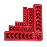 Eck-Klemmwerkzeug für Holzbearbeitung, 7,6 cm, 10,2 cm, 15,2 cm, Klemme für Schränke, 90 Grad Positionierungswinkel, rechtwinklig, Klemmen, 3 Stück
