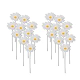 20 Stück Blumengartenstecker 30,5 cm Outdoor Yard Art Stakes Blumentopf Pflanzstab Ornamente Einsatz Dekoration