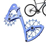Rear Pulley, Smooth Shifting Pulley, Ceramic Umwerfer Pulley, Cycling Umwerfer-Set, Aluminium-Legierung, 11/12 Speed Pulley, Umwerfer Roller, Ersatz, Pulley, Re