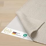 Blumtal Teppich Antirutschunterlage aus Vlies - unsichtbare Antirutschmatte, Universal Stopper rutschfest, leicht zuschneidbar, Rutschmatte ohne Weichmacher, 120 x 180 cm